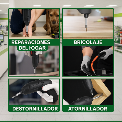 Bitronik®- Kit Destornillador Automático 47 Piezas