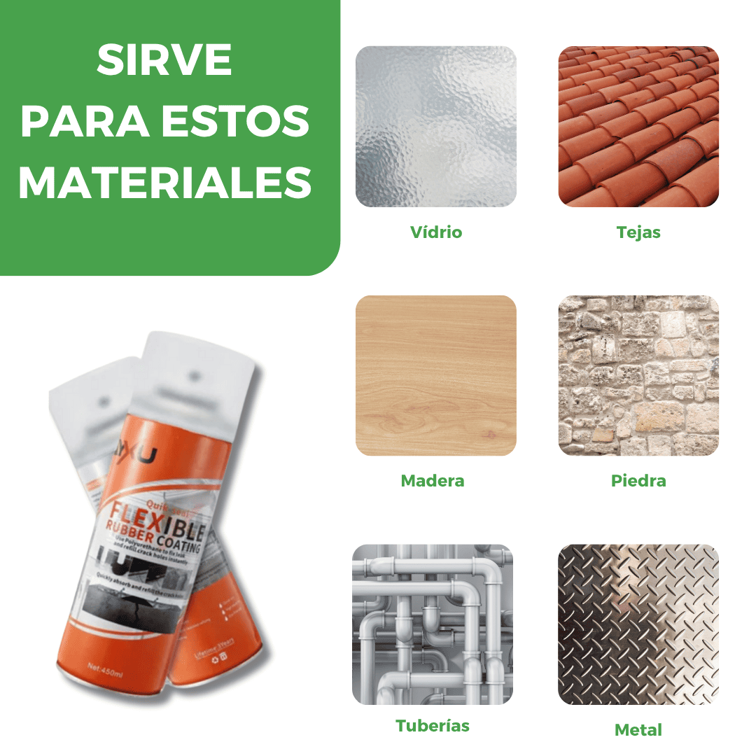 Spray Sellador De Grietas Transparente - SellaPro