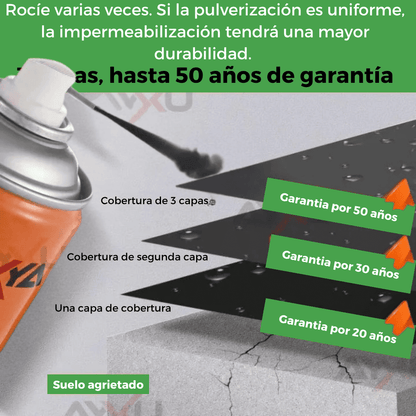 Spray Sellador De Grietas Transparente - SellaPro