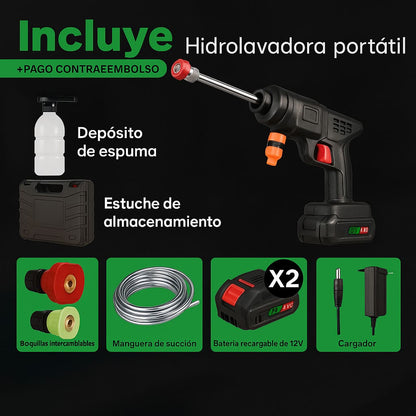 HidropowerPRO Pistola de alta presión + Maletín GRATIS